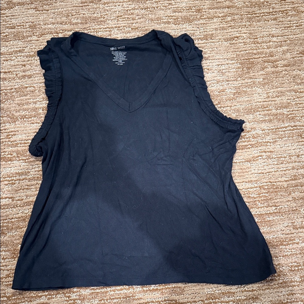 Women's Assorted Sleeveless Tops - Orange, Floral, Green, Black - Picture 5 of 5